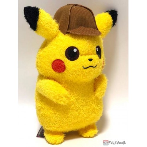 large detective pikachu plush