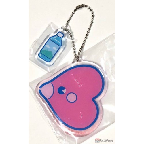 Pokemon Center 2019 Oishii Mizu Campaign Luvdisc Acrylic Plastic Character Keychain (Version #8)