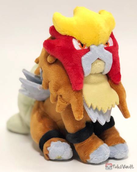 Pokemon Center 2019 Pokemon Fit Series #3 Entei Small Plush Toy