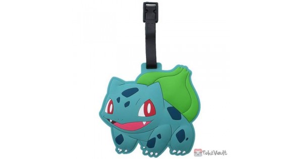 Pokemon Center 2019 Bulbasaur Large Size Rubber Luggage Name Tag