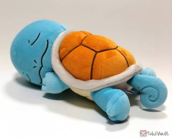 Pokemon 2019 Takara Tomy Sleeping Friends Series Squirtle Plush Toy ...