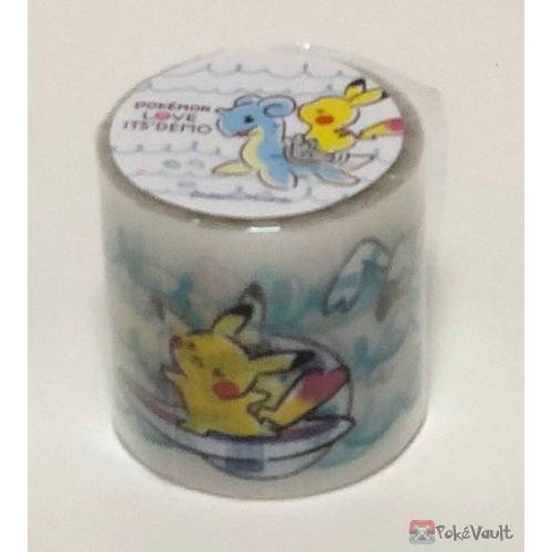 Pokemon 19 Pokemon Loves Its Demo Campaign Lapras Pikachu Wingull Yojo Washi Masking Tape