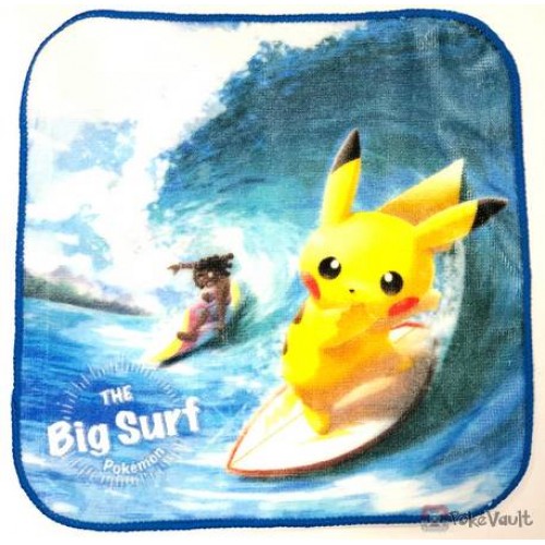 Pokemon Center 19 Pokemon Surf Campaign Pikachu Surfer Mini Hand Towel Version 2