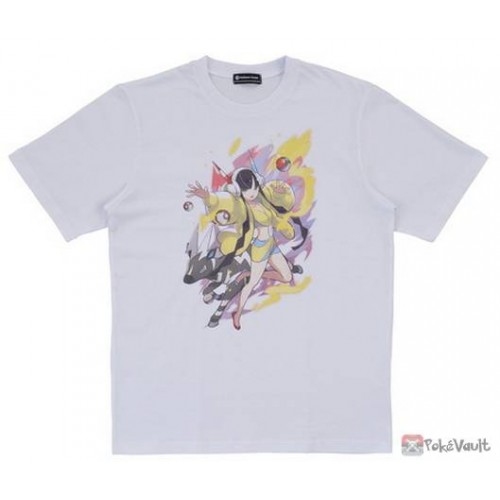 Pokemon Center 2019 Pokemon Trainers Campaign Elesa Zebstrika Tshirt  (Free Size)