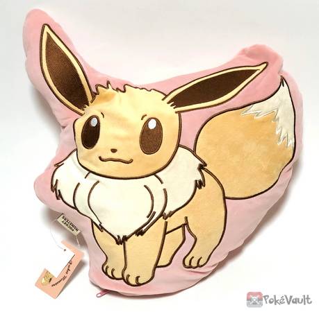 Pokemon Center 2018 Eevee Blanket In Plush Cushion