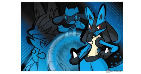 Pokemon Center Online Lucario Postcard