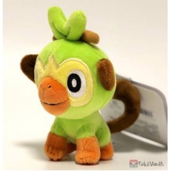 Pokemon Center 2019 Grookey Mascot Plush Keychain