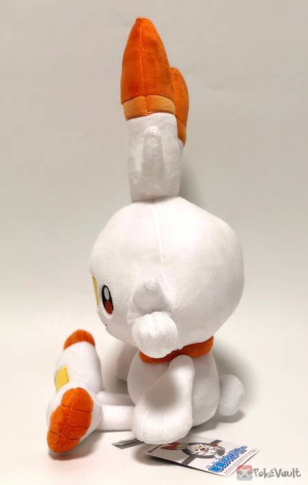 life size scorbunny plush