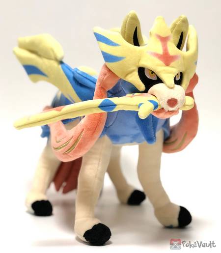 pokemon sword and shield zacian plush