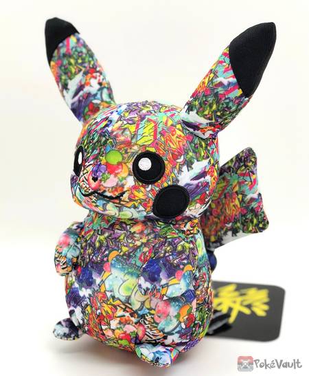 pikachu graffiti plush