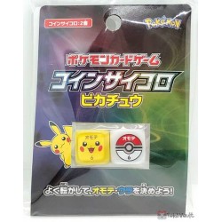Pokemon Center 2019 Pikachu Pokeball Set of 2 Coin Dice