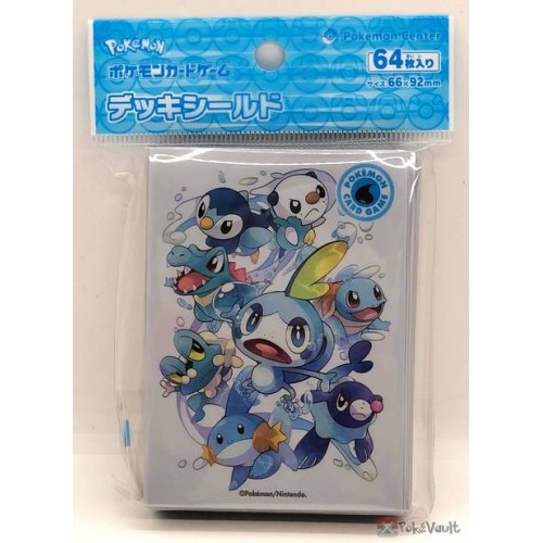 Pokemon Center 2019 Sobble Mudkip & Friends Set Of 64 Deck Sleeves