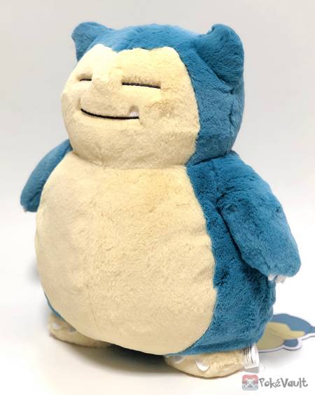 fluffy snorlax plush