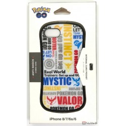 Pokemon Center 2019 Pokemon GO Campaign Team Emblem iPhone 6/6s/7/8 Mobile Phone Hybrid Protection Case