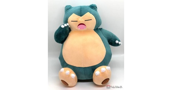 yawning snorlax plush