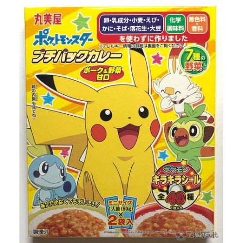 Pokemon Curry With Sticker Pork And Vegetable Flavor