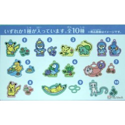 Pokemon Center 2020 Pokemon Nonbiri Life Campaign Pikachu Acrylic Plastic Charm Keychain (Version #9)