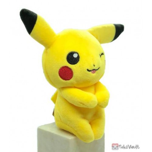 winking pikachu plush