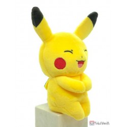 Pokemon 2019 Takara Tomy Chokkori San Pikachu (Smiling) Small Plush Toy