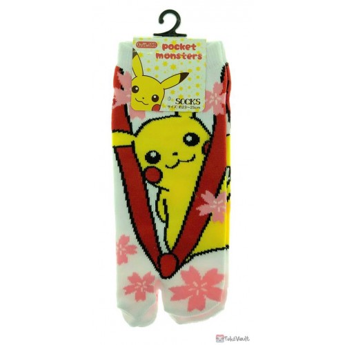 Pokemon Center 2020 Pikachu Adult Short Tabi Socks #3 (Size 23-25cm)