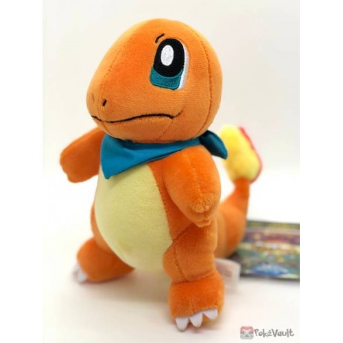 Pokemon Center Charmander RARE "Canvas" Authentic Plush SHIPPED FROM USA w/ tags 