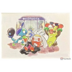 Pokemon Center 2020 Drizzile Raboot Galar Tabi Set Of 6 Postcards