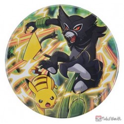 Pokemon Center 2020 Zarude Tag Battle Pikachu Large Metal Button