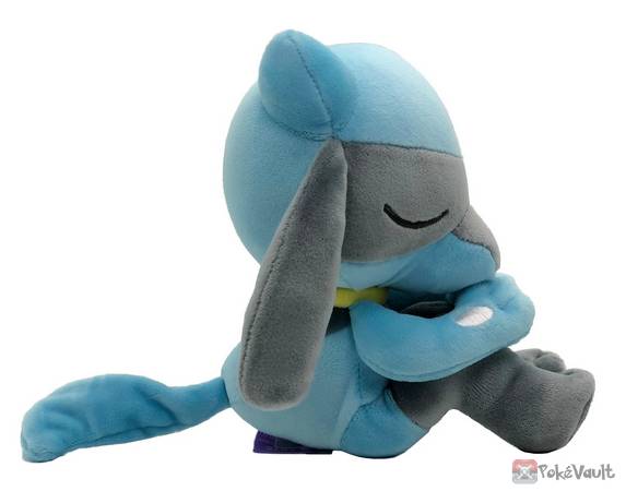 sleeping riolu plush