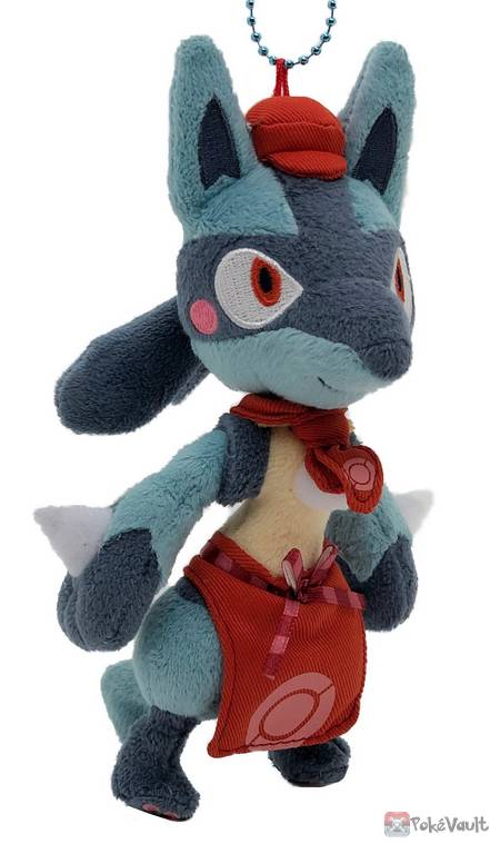 pokemon cafe lucario plush