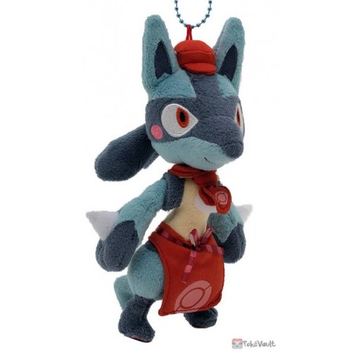 pokemon cafe lucario plush