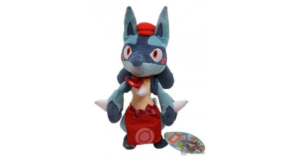 pokemon cafe lucario plush