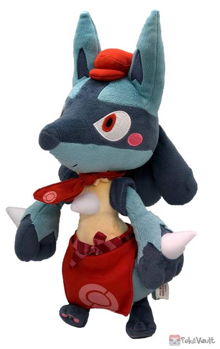 pokemon cafe lucario plush