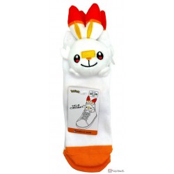 Pokemon Center 2020 Scorbunny Mascot Plush Adult Short Socks (Size 23-25cm)