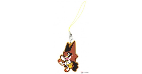 Pokemon Center 2020 Scorbunny Halloween Galar Garden Rubber Strap #2