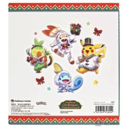 Pokemon Center 2020 Scorbunny Sobble Christmas Wonderland Sketch Book