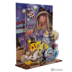 Pokemon Center 2020 Pikachu Christmas Wonderland Acrylic Plastic Stand #1