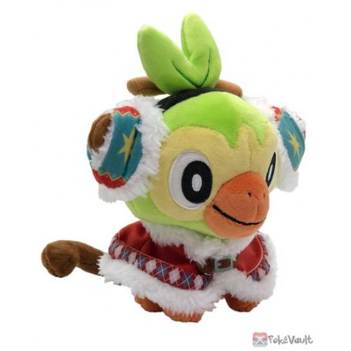 grookey plush pokemon center