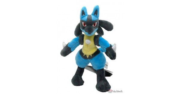 pokemon center lucario plush