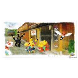 Pokemon Center Kanazawa 2020 Gossifleur Grand Opening Large Postcard #2