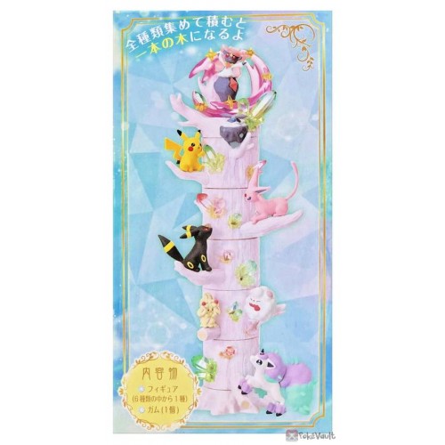 RE-MENT Pokemon Forest 6 Shining Place Atsumete Stackable Tree Figure #1 Diancie 