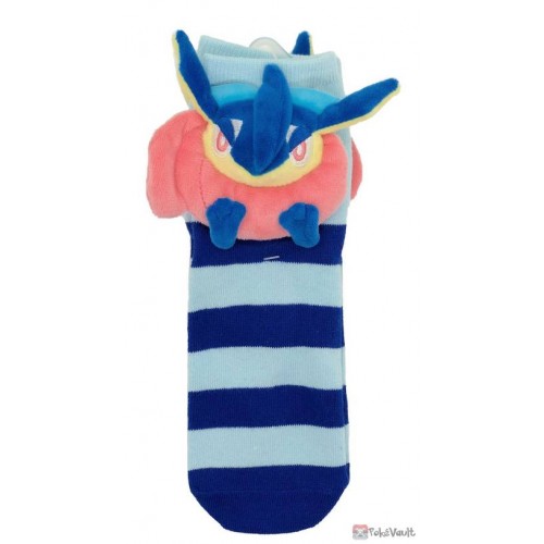 Pokemon Center 2020 Greninja Berobe Mascot Plush Adult Short Socks (Size 23-25cm)