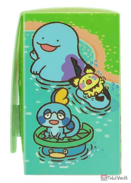 Pokemon Center 2021 Scorbunny Quagsire Yurutto Card Deck Box Holder