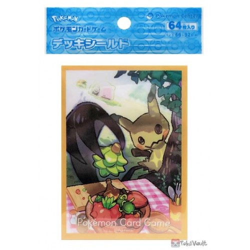 Mimikyu Card Deck Sleeves Japanese Pokemon Center 64ct 
