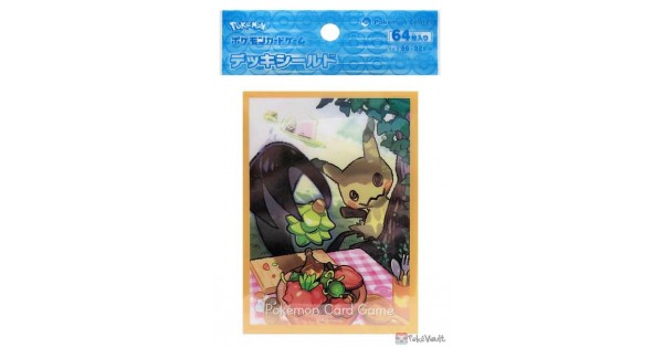 Details about   Pokemon Card Official Deck Sleeve A Lot of Mimikyu 66x92 mm Japanese 64 