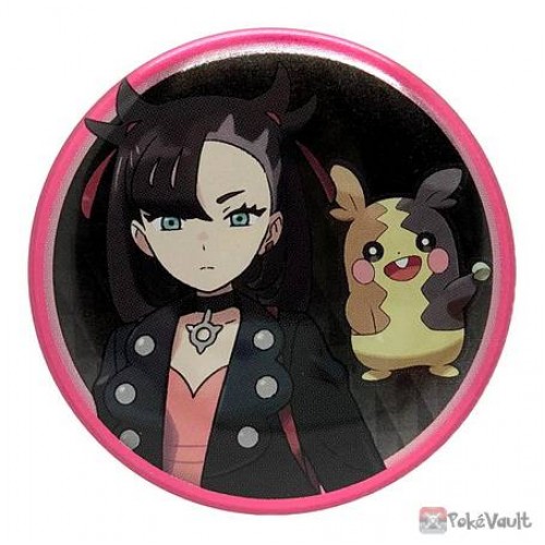 Pokemon Center 2020 Marnie Morpeko Galar Button Collection Large Size Metal Button