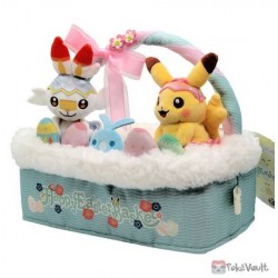 Pokemon Center 2021 Pikachu Scorbunny Easter Plush Tissue Box Cover
