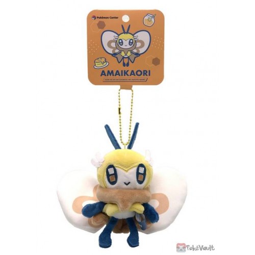 Pokemon Center 2021 Ribombee Amaikaori Mascot Plush Keychain