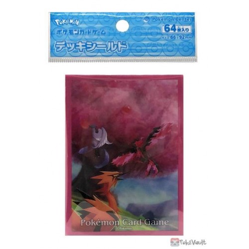 Pokemon Card Sleeves Galarian Moltres, Zapdos, Articuno