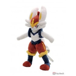 Pokemon Center 2021 Cinderace Small Posing Plush Toy