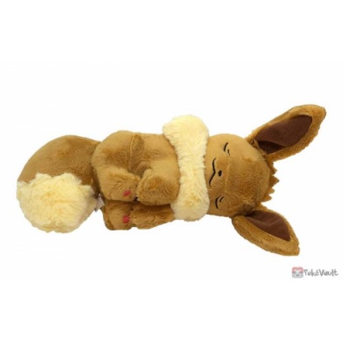 pokemon sleeping eevee plush